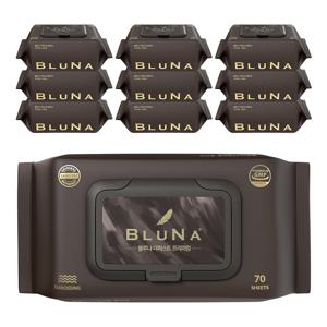 더퍼스트 프리미엄 캡형 엠보싱 도톰한 아기물티슈 70매 10팩