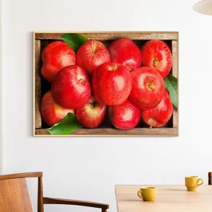 풍수 사과 그림 액자 인테리어 금전운 포스터 액자 - 2. 재물빨간사과상자