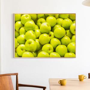 풍수 사과 그림 액자 인테리어 금전운 포스터 액자 - 7. 가득한 초록사과