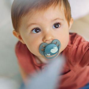 국민쪽쪽이 울트라 소프트 신생아 공갈 젖꼭지 6~18개월 (케이스 포함)