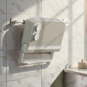 PTC 욕실 온풍기 가정용 전기히터 화장실 난방 미니 소형 스탠드겸용