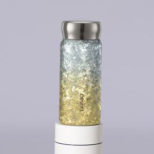 티타늄 포켓 팜 오볼 텀블러 210ml 옐로우블루 초경량 미니텀블러 보온 보냉