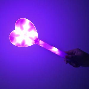 LED 라벤다 하트봉 대형 축제 굿즈 굿즈 응원 콘서트 단체봉 단체 소품 꾸미기 공주