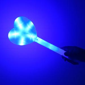 LED 블루 하트봉 대형 축제 굿즈 굿즈 응원 콘서트 단체봉 단체 소품 꾸미기 공주