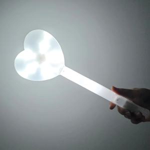 LED 화이트 하트봉 대형 축제 굿즈 굿즈 응원 콘서트 단체봉 단체 소품 꾸미기 공주