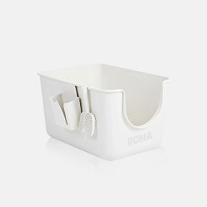 로마 굿똥-오픈형/3종 세트 고양이화장실 평판형 초대형 특대형