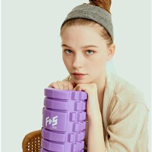 [리퍼] EVA폼롤러 돌기 33cm 요가 필라테스 홈트 마사지