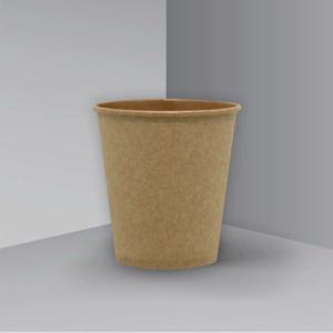 6.5온스 친환경종이컵 일회용 자판기종이컵 크라프트 무지