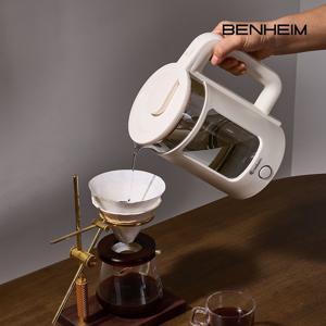 1.5리터 대용량 유리 무선 전기주전자