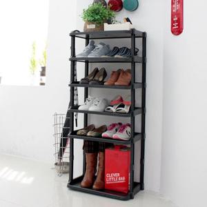 신발장 신발정리대 더블 6단(부츠형)