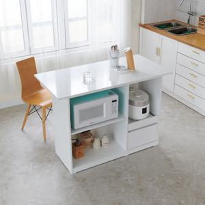 하임 아일랜드 홈바 LPM 사각 상판 white