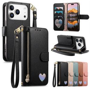 아이폰 17 16 15 14 13 12 프로맥스 프로 플러스 에어 지퍼지갑 하트 다이어리