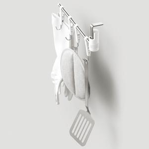 싱크대 상부장 주방 조리 도구 걸이 거치대 고무장갑 수세미 행주 정리 건조대 K00583