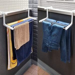 길이조절 베란다 난간 미니 접이식 빨래 건조대 원룸 수건 신발 운동화 거치대 W00037