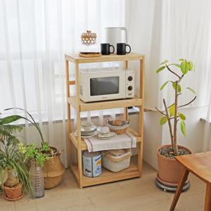 원목 전자레인지 수납장