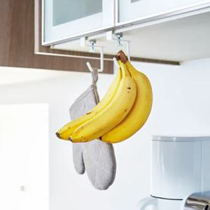 주방 무타공 싱크대 조리도구 주방 소품 정리 바나나 걸이 후크 2p