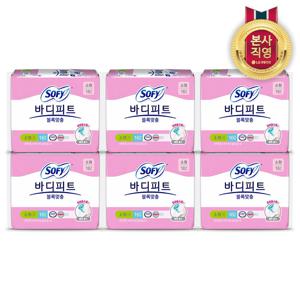 쏘피 바디피트 볼록맞춤 소형 16P x 6개