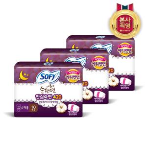 쏘피 바디피트 무표백 내몸에순한면 슈퍼롱 10P x 3개