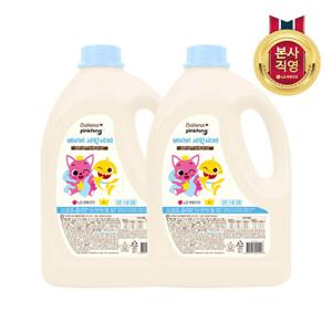 (사용안함)1+1 핑크퐁 베이비 세탁세제 3L 대용량(겸용) X 2