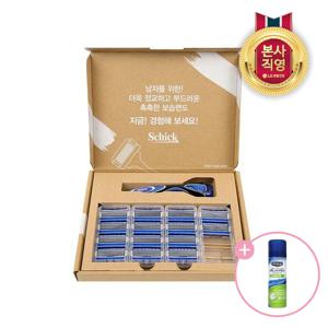 쉬크 하이드로5 프리미엄 날 14입 + 면도기 + 센서티브 라임 폼 증정