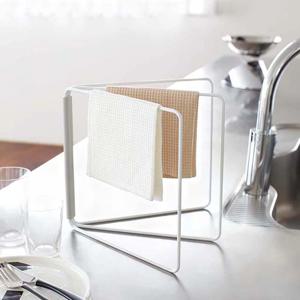 주방 3단 접이식 행주 고무 장갑 걸이 건조대