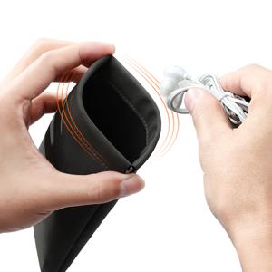 미니 수납 파우치 / 이어폰 케이블 보조배터리 USB 젠더 충전기 카드 동전 주머니