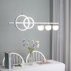 LED펜던트 아이스볼 식탁등 인테리어조명 화이트 크리스탈 카페 주방 포인트 감성