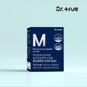 닥터트루 프리미엄 뮤코다당단백 소연골 콘드로이친 1200 MAX 60정