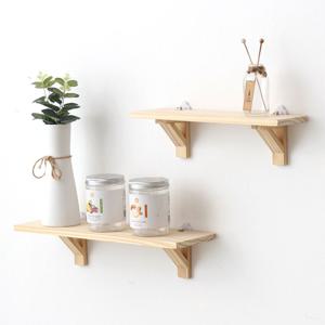 1+1 원목 벽선반 무지주 무타공 꼭꼬핀 우드