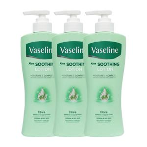바세린 알로에 수딩 로션 450ml x3