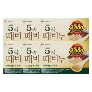 오곡 때비누 90g x6