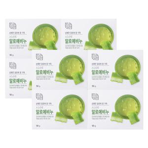 자연미인 알로에비누 90g 4입 x2