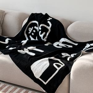 구름 블랭킷 소파담요 극세사 대형 거실 무릎담요 쇼파 니트 블랭킷 침대 쇼피커버 베드러너