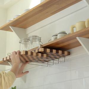 엘라바 공중부양 스테인레스 도마거치대