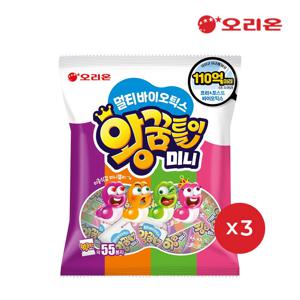 멀티바이오틱스 왕꿈틀이 미니 55P (577.5g) 3개