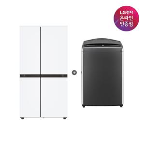 LG 디오스 AI 양문형냉장고 + LG 통돌이세탁기(S836MQQ012 + T19MX8A)