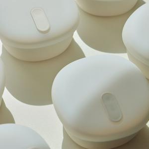 미세플라스틱 걱정없는 실리콘 밥팩 실리볼 국내생산 냉동밥 용기 350ml