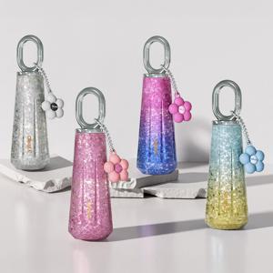 티타늄 블러썸 오볼텀블러 450ml 손잡이 키링 선물 쇼핑백