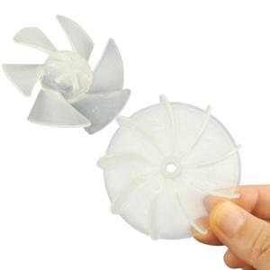 전동 모터용 회전 날개 미니 가전 소형 선풍기 손풍기 팬 블레이드 교체용 부품 PP