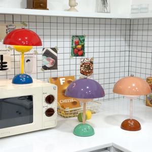 컬러 무드 스탠드 조명 침실 거실 무선 미니 무드등 식탁 탁상 책상 테이블 인테리어 조명