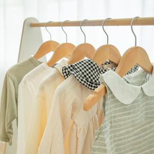 아기원목옷걸이 유아 초등 학생 옷걸이