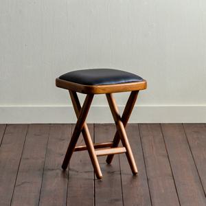 [리퍼] 애나 원목 접이식 스툴