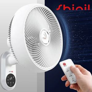벽걸이 선풍기 써큘레이터형 리모컨 벽선풍기