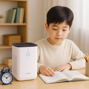 탁상용 미니 공기청정기 화이트 C05P01W HEPA 필터 미세먼지 제거 가정용