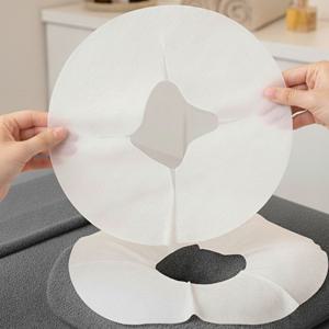 일회용 부직포 안면 베개 위생 시트 500매 마사지 미용 페이스 커버