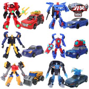 헬로카봇 미니 라란자 호크X 스크류붐바 파워붐바 킹도저 윙버드젬 6종세트 자동차 변신 로봇