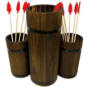 뉴3단투호놀이세트(날개화살12개)레드