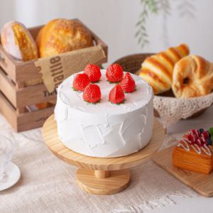 딸기 생크림 케이크 모형 (대)