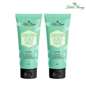 [1+1]쇼킹두피팩 200ml 두피각질+두피냄새+두피결점 토탈케어/두피 홈스케일링