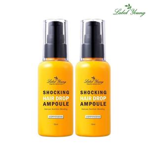 [1+1]쇼킹헤어한방울앰플 70ml/윤기+보습+영양 헤어앰플/샴푸린스헤어팩에 한방울 톡!